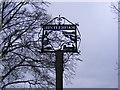 TM0843 : Hintlesham Village Sign by Geographer