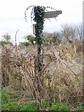 SU0520 : Idleway sign, Martin Drove End by Maigheach-gheal