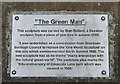 Plaque for "The Green Man"