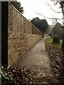 Path, rear of Croft Road, Torquay