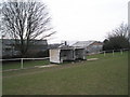 The dug-out at Paulsgrove F.C.