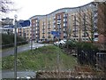 Modern flats at Firhill