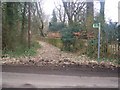 Footpath on Fairseat Lane