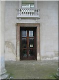 SU6356 : Door within the portico by Mr Ignavy