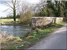 SY7690 : River Frome near Woodsford by Maigheach-gheal