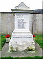 War Memorial - Higher Odcombe