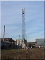 O2 Mobile Phone Mast in farm buildings