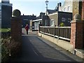 Footbridge over River Dour