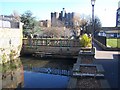 Footbridge over River Dour