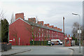 SO9097 : Goldthorn Terrace (rear view), Wolverhampton by Roger  D Kidd