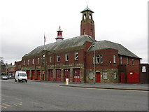 SD8912 : Rochdale Fire Station by Dr Neil Clifton