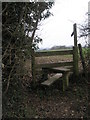 Stile leading off Church Lane