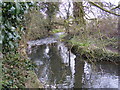 TM3258 : River off Ford Road, Marlesford by Geographer