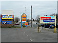 Signs by the Tewkesbury Road