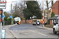 Road works on the corner