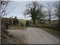 Lane & bridleway at Blackford