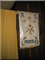 Banner within St Peter