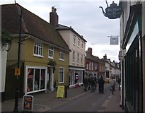 TM2749 : The Thoroughfare, Woodbridge by Andrew Hill