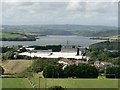 Overlooking Recreation site toward Ernesettle Industrial Estate at Warren Point.