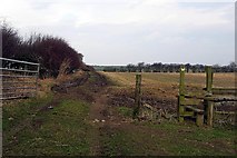 NZ4034 : Footpath adjacent to White Hurworth by Roger Smith