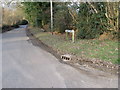 Southlands Lane running north to West Chiltington