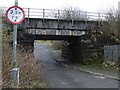 Railway bridge near Whinhill station