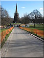 Aston Church viewed from the west