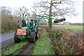 Hedge Cutting at The Holm Bushes.