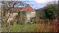 Cottage at Robins Farm seen from Robins Lane bridleway