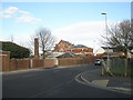 Junction of Halliday Crescent and Bransbury Road