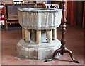 All Saints, Biddenden, Kent - Font