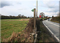 Crewe and Nantwich Circular Walk stile on the A530