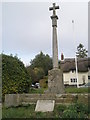 Simple cross on the Village Green at West Meon