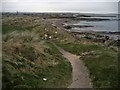 Coast Path approaching Amble