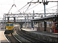 TL0449 : Bedford railway station: Freightliner by Stephen Craven