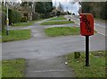 Postbox along Markfield Lane