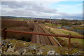 View of Dundee / Aberdeen  Railway looking towards Montrose