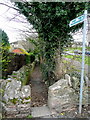 Footpath to Cawdor Arch Road, Ross-on-Wye