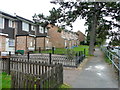 Housing on the west side of Brampton Road, Ross-on-Wye