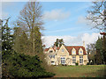 Turvey Abbey: rear of main building