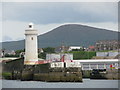 NJ4266 : Buckie Harbour and Bin Hill by Chris S