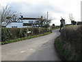 Lane Junction At Wychend