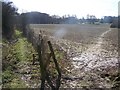 Footpath junction in Mount Pleasant Farm