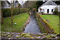 View of Meigle Burn, at Meigle looking upstream