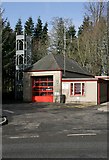 NT7853 : Duns Fire Station by Walter Baxter