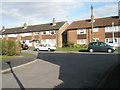 Looking from Crockford Road into Homefield Road