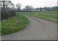 Looking west along Barkby Holt Lane