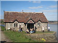 The bathing house at Pentillie Castle