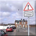 Turning right out of Tesco, Emscote Road, Warwick