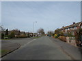 Junction of Bodmin Avenue and Dawlish Avenue, Weeping Cross, Stafford